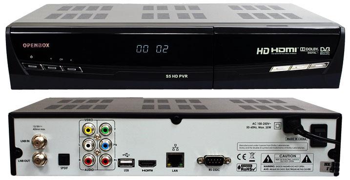 Openbox S5 HD PVR v 1.08.16