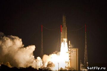 Ракета-носитель Ariane-5 вывела на орбиту два спутника